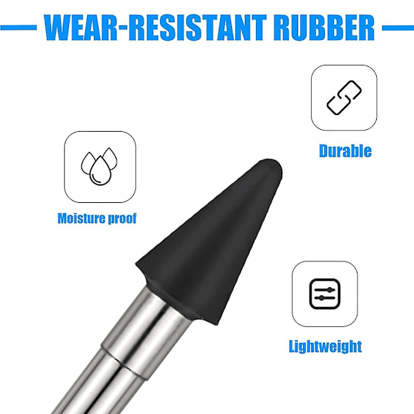 Reservedeler for Microsoft Surface Slim Pen 2, 2 pakninger [DB]