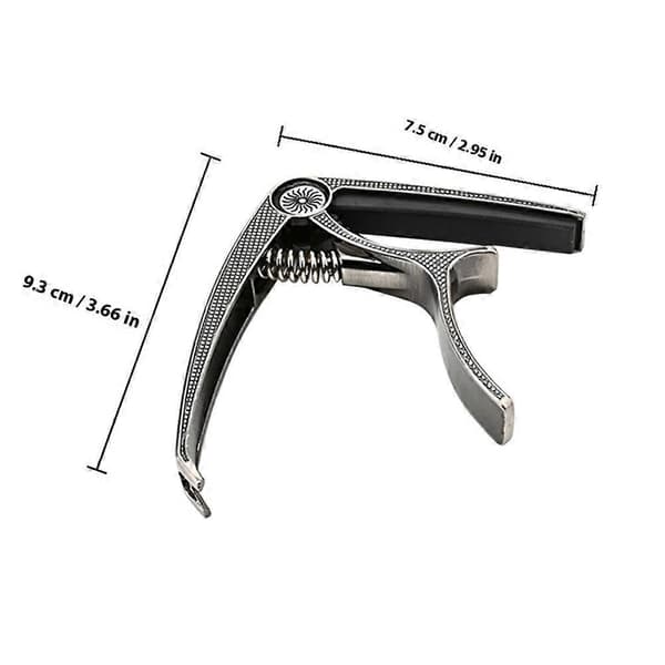 Bærbar Capo Metallgitar Modifisert Klemme for Gitar[DB]