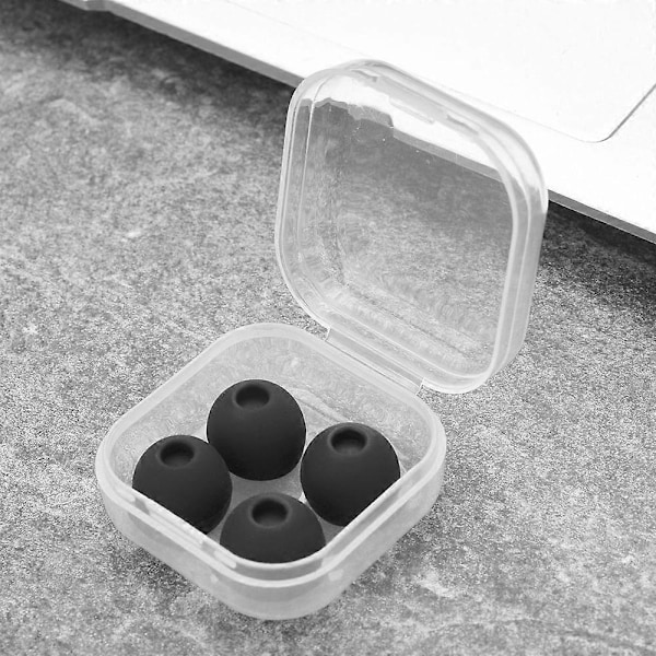 6 st Silikon Vattentäta Öronproppar för Sony NW-WS413 WS414 Öronproppar WS625 WS623 SSE-BTR1 Hörlurar Simning Mjuka Öronproppar [DB] Black Small-3pairs