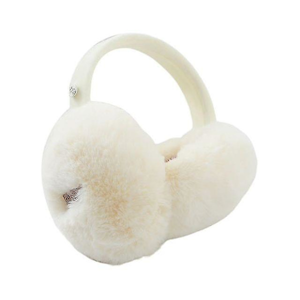2024 Uudet Unisex Talvi Lämpimät Bluetooth-Korvanlämmittimet Langattomat Pehmeät Kuulokkeet Musiikki Korvanlämmittimet [DB] Beige