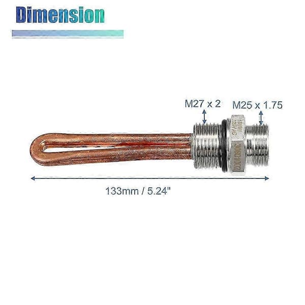 30601002 3C3Z6A051AA Motorblokvarmer-enhed 3C3Z-6A051-AA Varmeenhed m/ledningsnet til Ford E-150 E-250 E-350[DB]