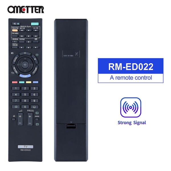Tib Rm-ed022 For Sony Tv Fjernkontroll Kdl-37ex402 Kdl-32bx300 Kdl-32nx500 Kdl-40nx500 Kdl-32bx400 Kdl-40bx400 Kdl-22ex302 {DB}