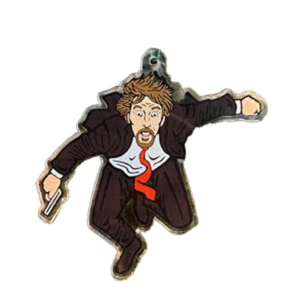 Die Hard Hans Gruber putoaa Nakatomi Plazalta joulukalenteri Pendant