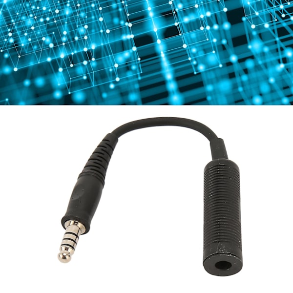 U174 Militær til Civil Ledningsadapter Militær til Civil Konverter Adapter til Comtac til til MSA Sordin til TCI Hi Threat Liberator [db]