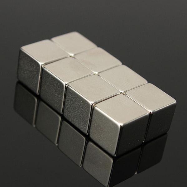 20x20x20 mm N50 Superstarka kubiska block Rare Earth Neodymium kylskåpsmagnet db As Picture