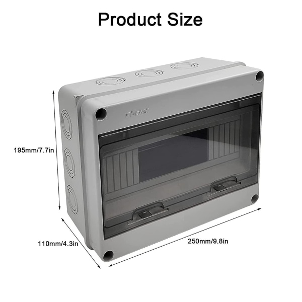 GDRHVFD | IP65 Udendørs Vandtæt Elektrisk Boks, Udendørs Vandtæt Elektrisk Kabinet Boks, Ins [DB]