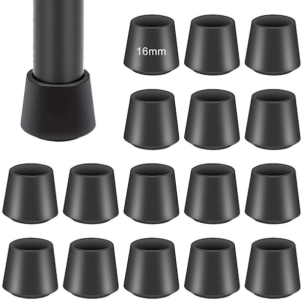 Stolbenbeskyttere for stoleben, 32 gummistolbenbeskyttere fotputer stolbenbeskyttere stolbenbeskyttere silikon stolbenbeskyttere stolbensokker bord og stol