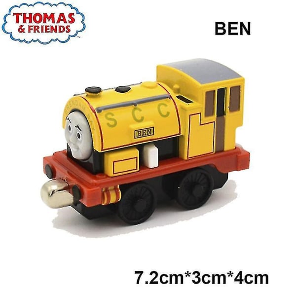 1:43 Thomas And Friends Legering Magnetisk Togbane Lokomotiv Legetøj Toby Emily Petcy Duck Tog Model Børn Dreng Pædagogisk Legetøj Db bill