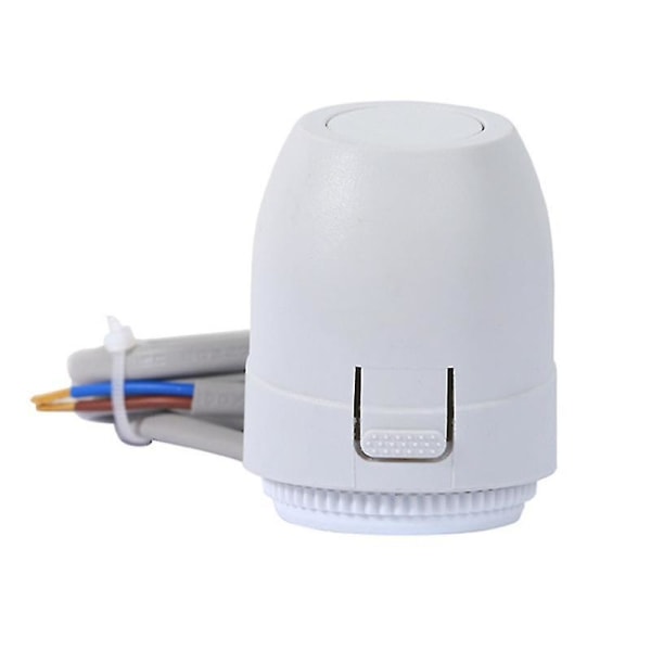 Elektriskt thermal ställdon för golvvärmeventil, Nc Ac 230v, golvvärme termostat DB white