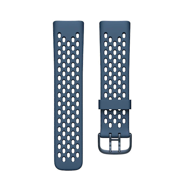 Læderrem til Fitbit Blaze [DB] Blue