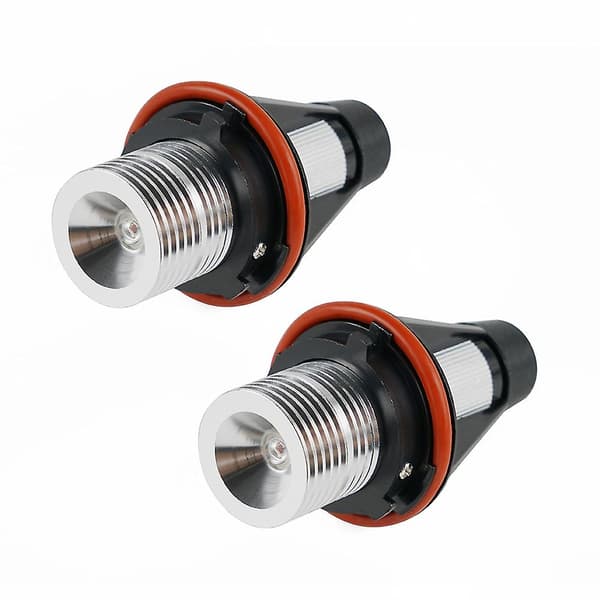 8000K Røde LED Angel Eye Markør Halo Lyspærer Lamper for - E39 E53 E60 E63 E64 E66 E87 5 6 7 X3 X5  [dB} Black