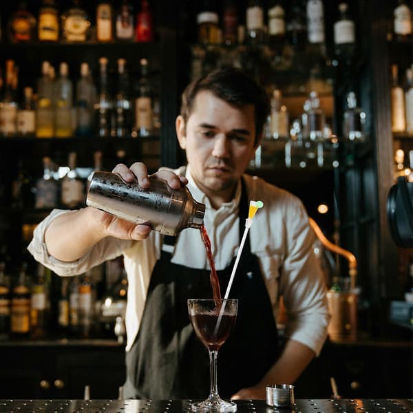 Blandingsrører Akryl Cocktail Drink Mixer til blanding af drinks 10 stk [DB]