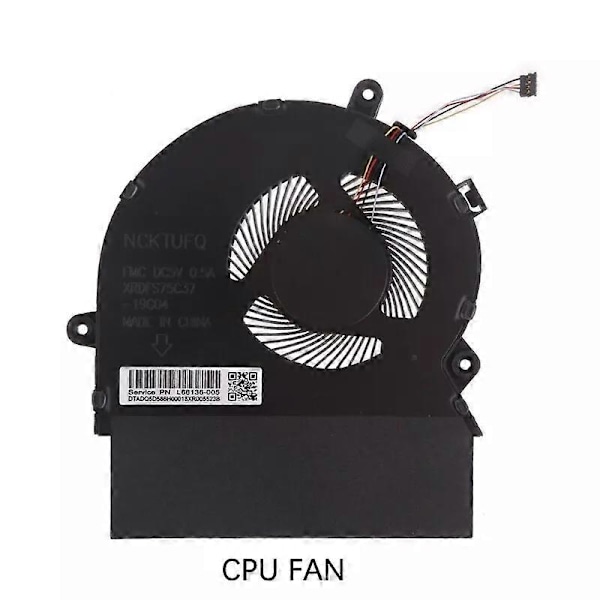 CPU & GPU Køleventilator til HP Spectre X360 15-EB 15-EB0043DX 15-EB0053DX [DB]