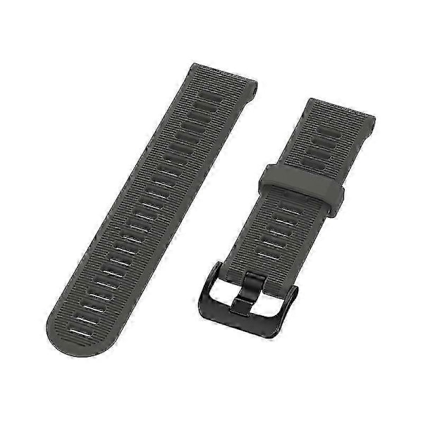 Garmin Forerunner 945 silikoninen kellon ranneke db Gray
