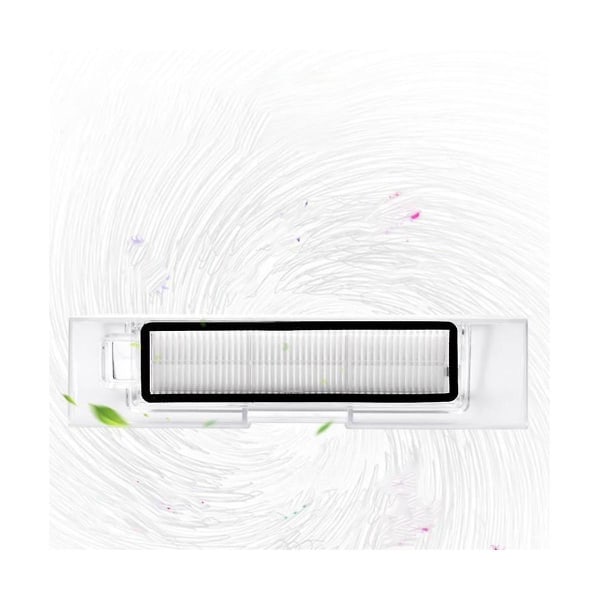 Støvbeholdertilbehør til støvsugerrobot D9 / L10 Plus - Støvbeholder - Avfallsbeholder [DB] transparent white
