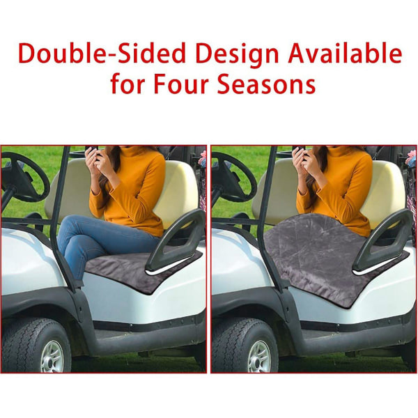 Golfkärryjen istuinpäälliset, raskaaseen käyttöön Oxford Cloth -golfkärryjen istuinpeitot 2 hengen istuimille Club Car