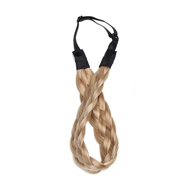 Tjockt Flätat Elastiskt Hårband Håraccessoar För Kvinna [db] ashblonde&bleachblonde