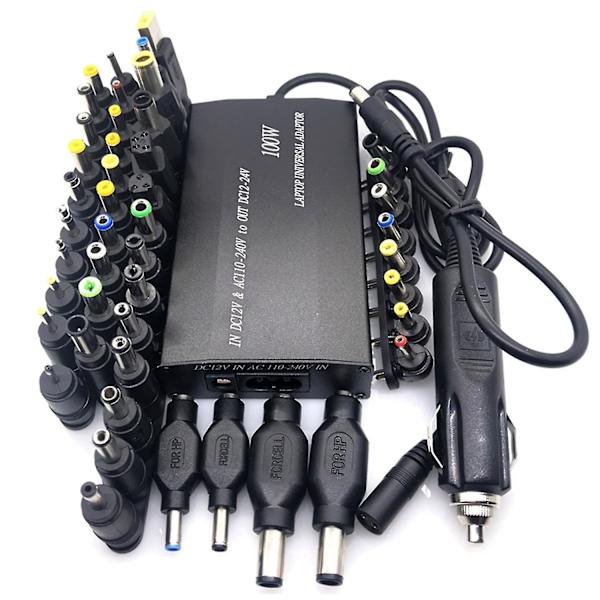 Universell 5v-24v AC-strömadapter Justerbar Billaddare Hemladdare Usb5v Strömförsörjning 100w 5a Bärbar Dator Wit