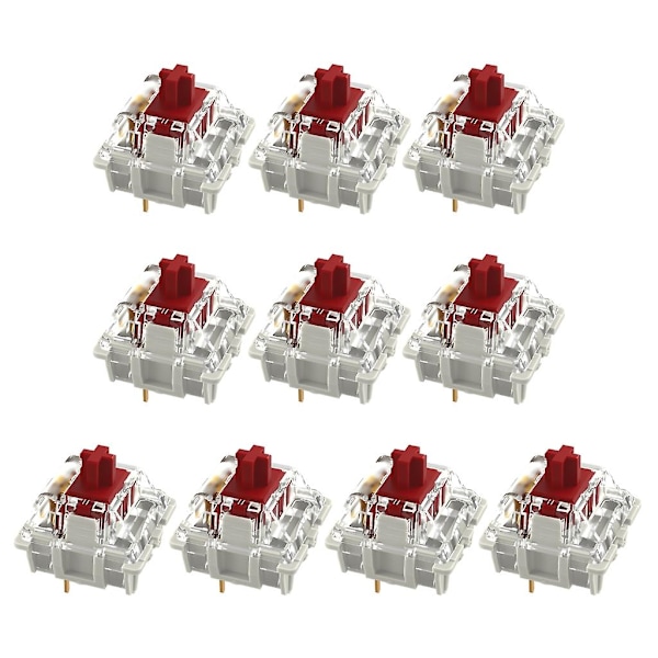 Gateron G Pro 2.0 -kytkimet Smd Rgb Lineaariset Taktiiliset Voideltu Kytkimet 3-napaiset Spot-valot [DB] 3