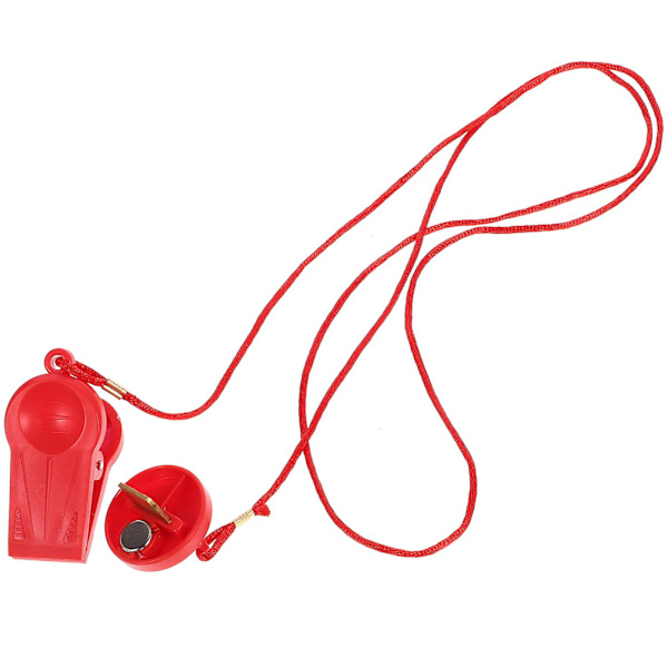 1 Sæt Løbebåndsnøgle Løbemaskine Universal Sikkerhedslås Løbebåndssikkerhed Løbebåndsnøgle Udskiftning {Db) Red 5.20X2.90X2.80CM