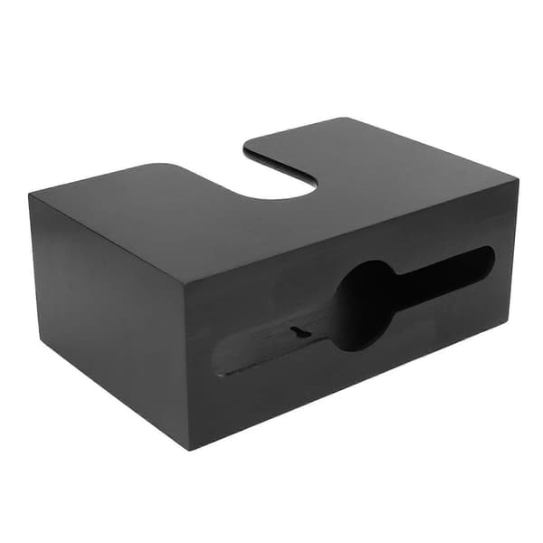 Bambu Pappershandduksdispenser 29x19x11,5cm Svart Väggmontering [DB]
