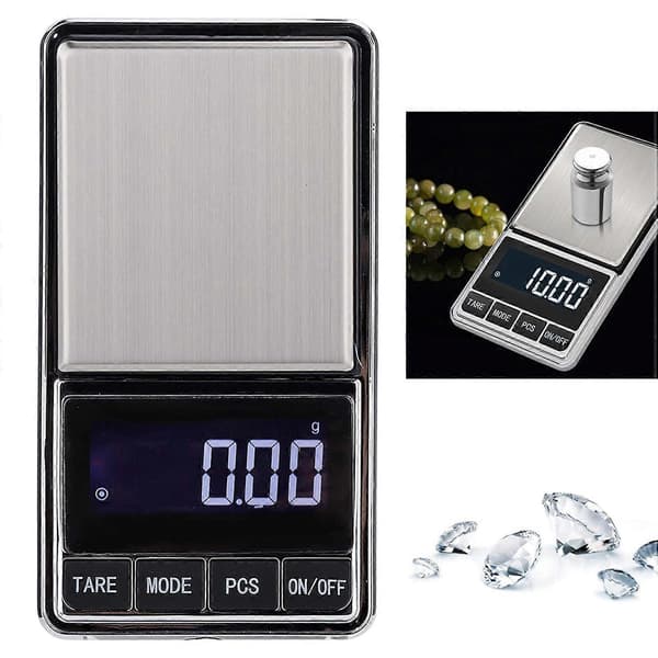 200g / 0,01G E - Smyckesvikt Portabel Mikrogram Hög Noggrannhet Digital Våg [DB]