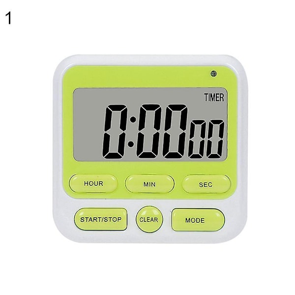 Digital Köktimer - Bakning, Pizza, Nedräkning, Alarm {Db} Black