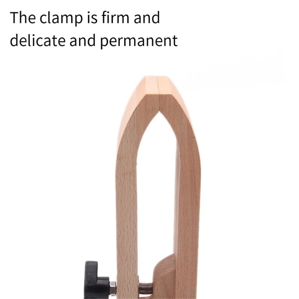 Hand- Wood Clamp Adjustable Clamping Table Top Rotating Foldable Leather Suture Fixing Frame