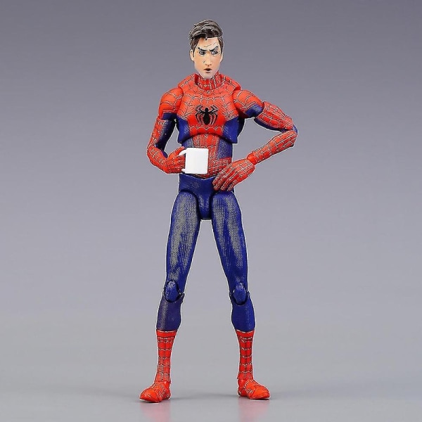 6-tommers Spider-man actionfigurer, Legends Series Spider-man: Across The Spider-verse, Peter Parker Playsets Toy Db Peter Parker