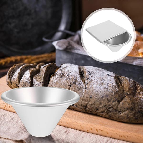 Dessert Bageform Kegle Aluminiumlegering til Køkkenbrug Genanvendelig Buddingform[DB]