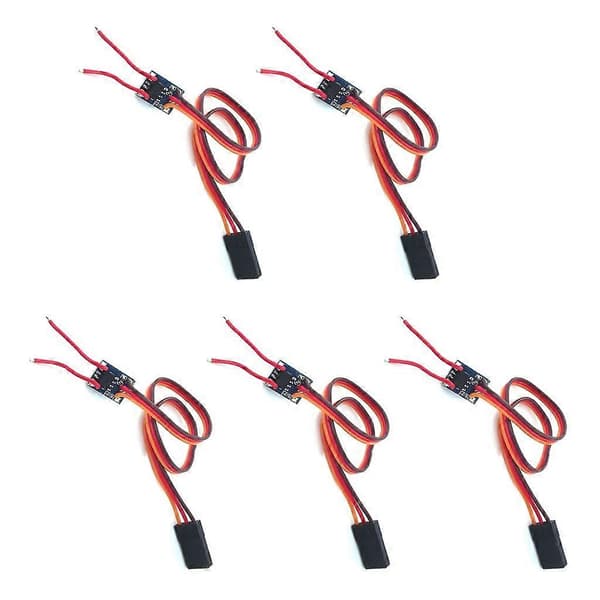Mini båd elektronisk hastighedsregulator dobbeltrettet ESC til modelbåd/fly [DB]