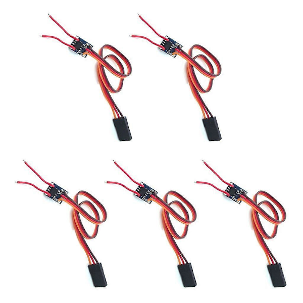Mini båt elektronisk hastighetskontroller toveis ESC for modellbåt/fly [DB]