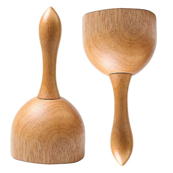 2 st Gua Sha-massageverktyg koppformade massageapparater Gua Sha-suganordningar (brun)[DB]