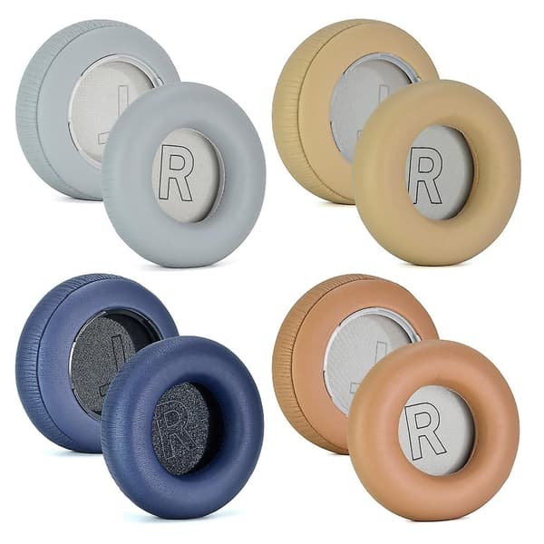 Læderørepude til B&o Beoplay H9 3. generation Headset Støjisolering Ørepude {Db} Light brown