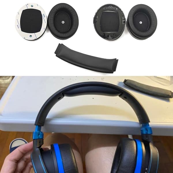 Ørepuder til Hyperx Cloud Orbit S Gaming Headset Ørepude Pude Proteinlæder [Db] B