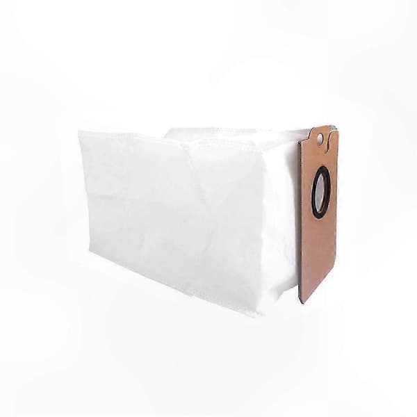 Støvpose for Dreame Mova E20 Plus, Proscenic Q8 Max, Trouver E20 Pro Plus, Honor Choice R3 Plus Støvsuger [DB] White 6PCS