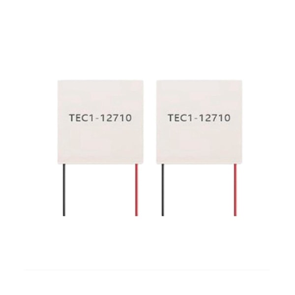 2 kpl Elements Peltier Tec1-12710 Termoelektrinen Peltier-moduuli 12710 Tec 12v 10a Diy Jääkaappi Peltier