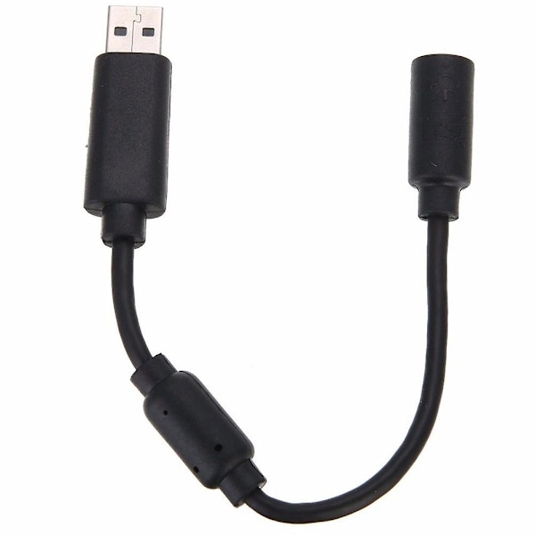 Hiborth USB Breakaway Forlengelseskabel Adapter for Xbox 360 Trådløs Spillkontroll [DB]