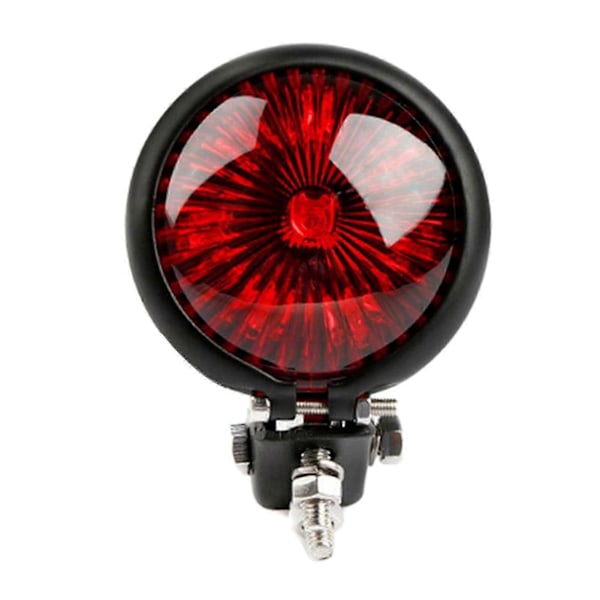 Takavalo, erittäin kirkas, pieni pyöreä retro moottoripyörän LED-jarruvalo, suuntavilkku g202412315 [db] Black - Red