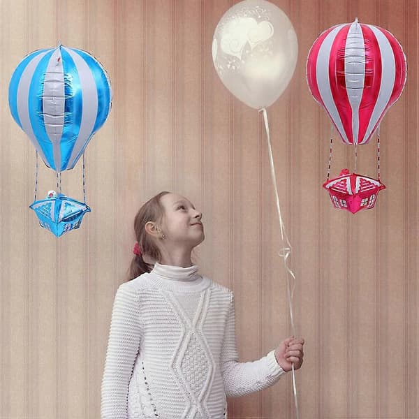 Børnefødselsdag Varmluftsballon Dekoration Ballonpynt 2 stk. sæt[DB]