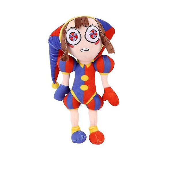 Hämmästyttävä digitaalinen sirkus Pomni Jax pehmolelu Anime söpö teatteri kani nukke täytetty sarjakuva klovni joululahjat lapsille 25-40cm [DB] 30CM5