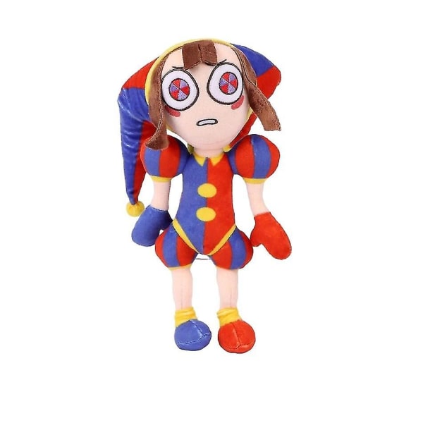 The Amazing Digital Circus Pomni Jax pehmolelu Anime söpö teatteri kani nukke täytetty sarjakuva klovni joulu lasten lahjat 25-40cm [DB] 30CM3