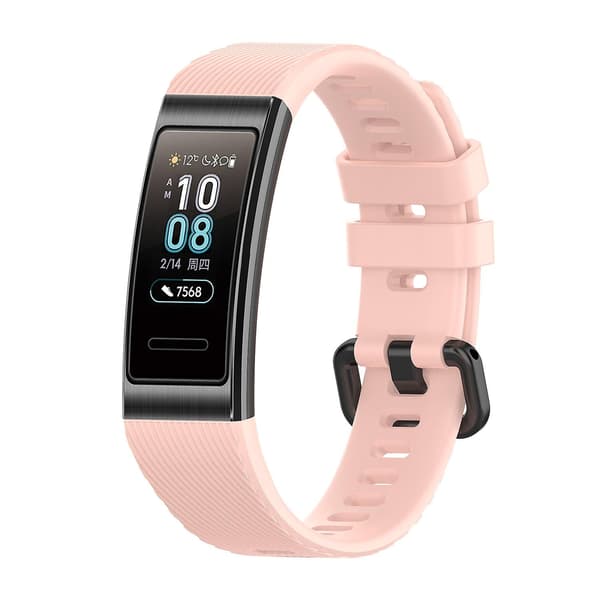 Silicone Urrem til Huawei Band 3 & 4 Pro [DB] Pink