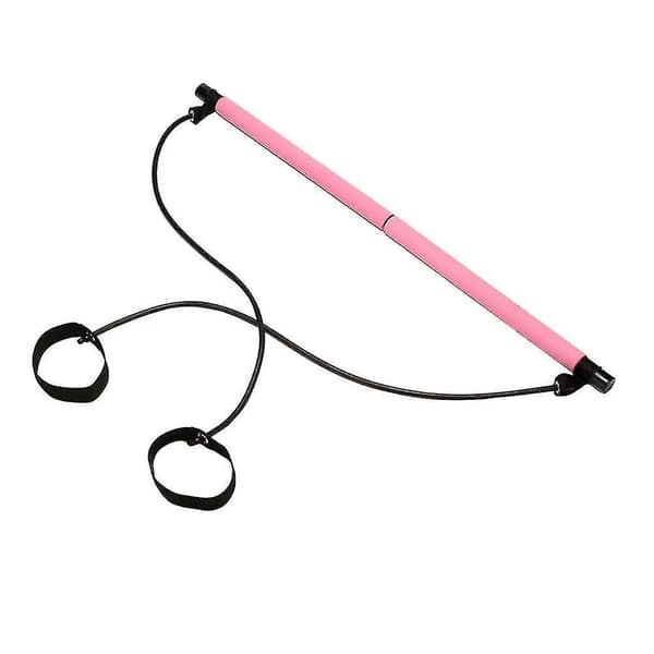 Pilates maskiner pilates træningsstang pink [db]