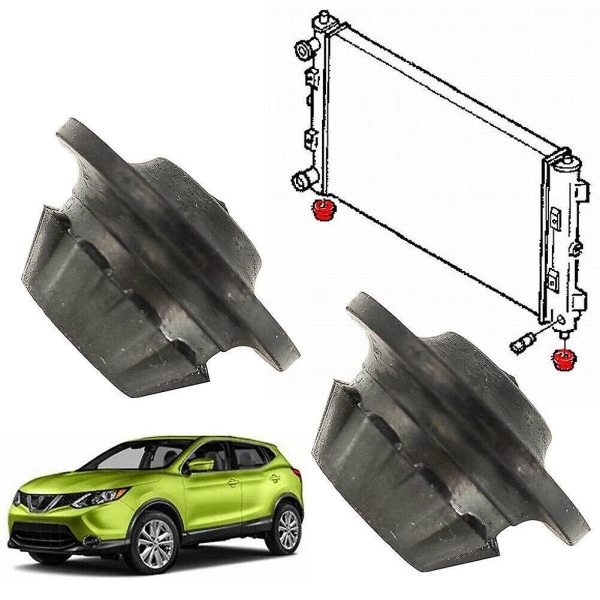 10 stk Radiatorfeste Gummibøssing for T30 T31 T32 Rogue S35 Nsb-048 Holder Monteringsbrakett 21506