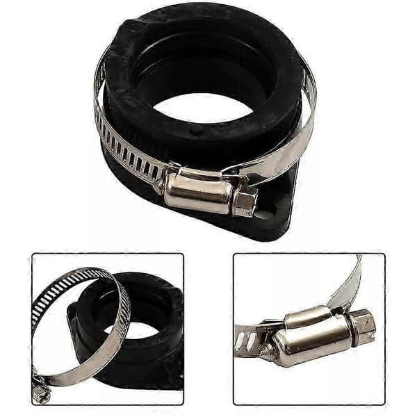 36mm 40mm Karburator Adapter Flange Interface Gummi Indsugningsmanifold Støvler Passer [DB]