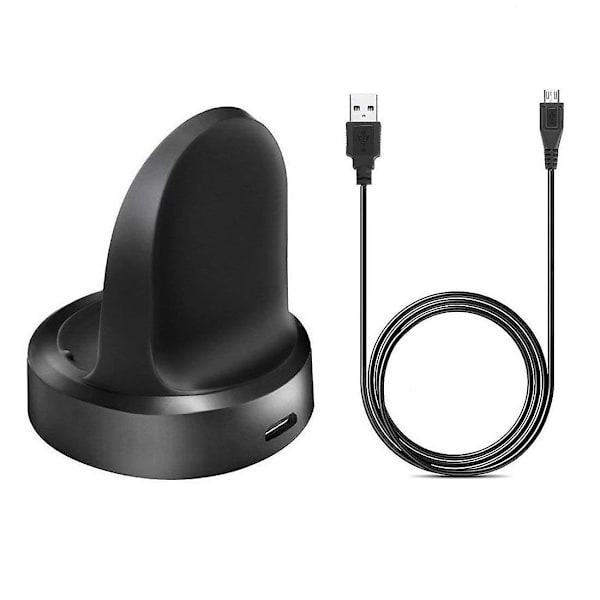 Laderdokk for Samsung Galaxy Watch SM-R800 SM-R810, Trådløs Lading med USB-kabel [DB]