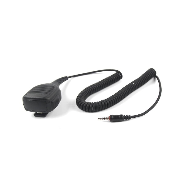 Marine Radio Speaker Mic Håndholdt Radio Vanntett Speaker Mikrofon for ICOM IC-M33 M25 Nylig -35M {DB Black