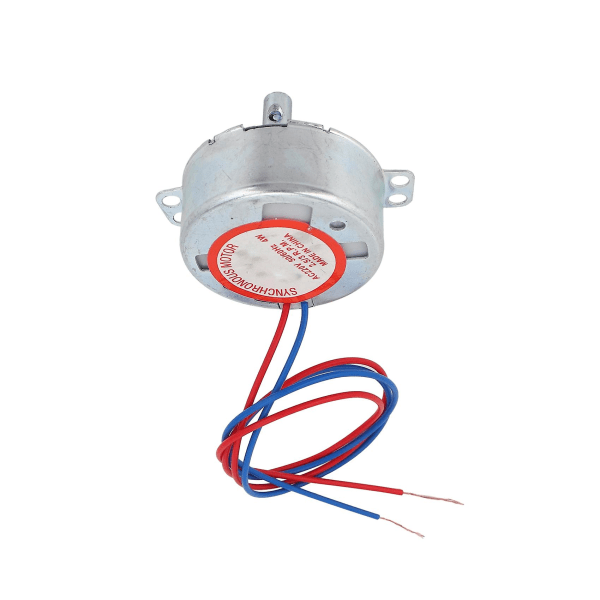 Ac 220v-240v 4w 3rpm Ccw/ 20mm Tjocklek Ac Synkronmotor [DB] Silver