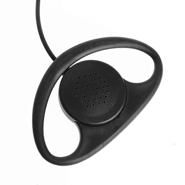 D-Typ Hörlur Headset PTT Mikrofon För Motorola Talkabout Walkie Talkie 2.5mm 1-Pin [db] Black